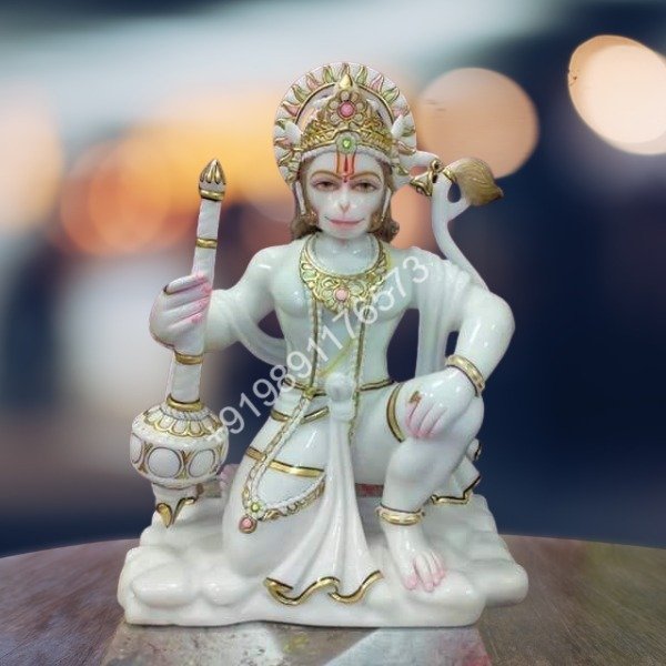 Hanuman Baba Marble Murti